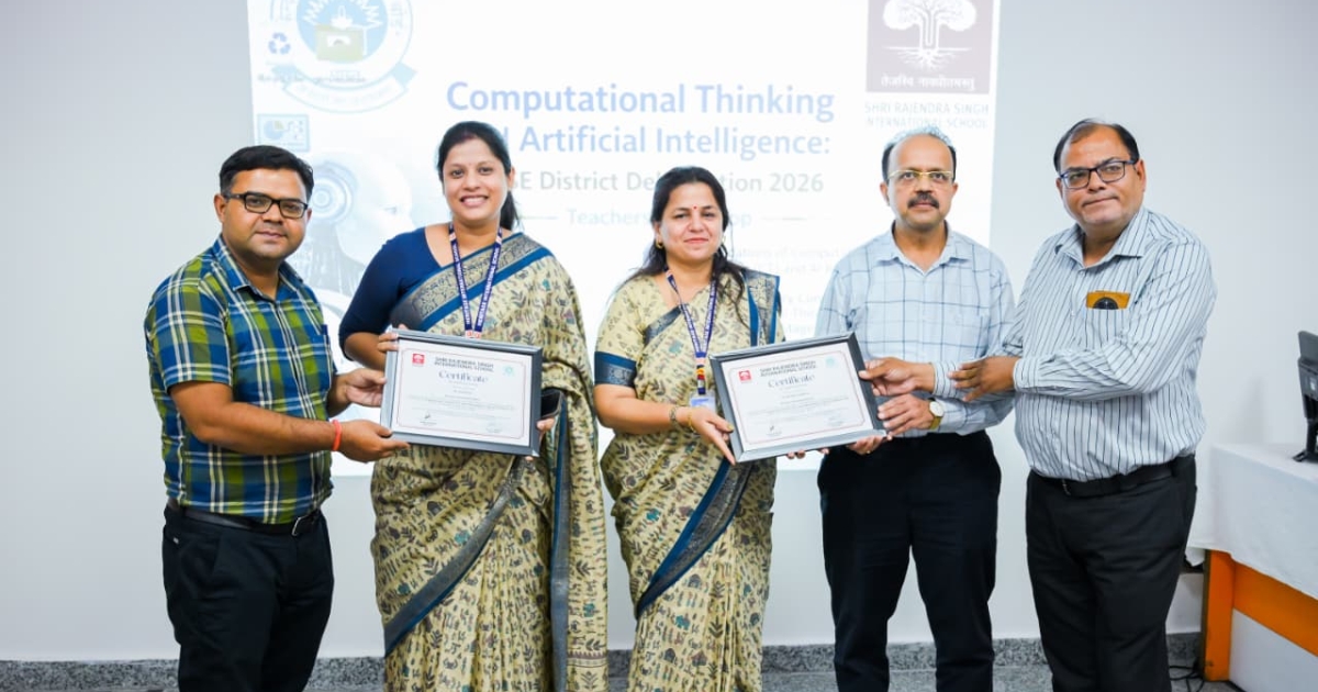 HIS Talanagri Teachers Attend a Workshop on Computational Thinking and Artificial Intelligence