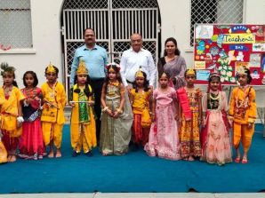 Janmashtami Celebrations at HIS-Talanagri: Honoring Lord Krishna and the Spirit of Teaching
